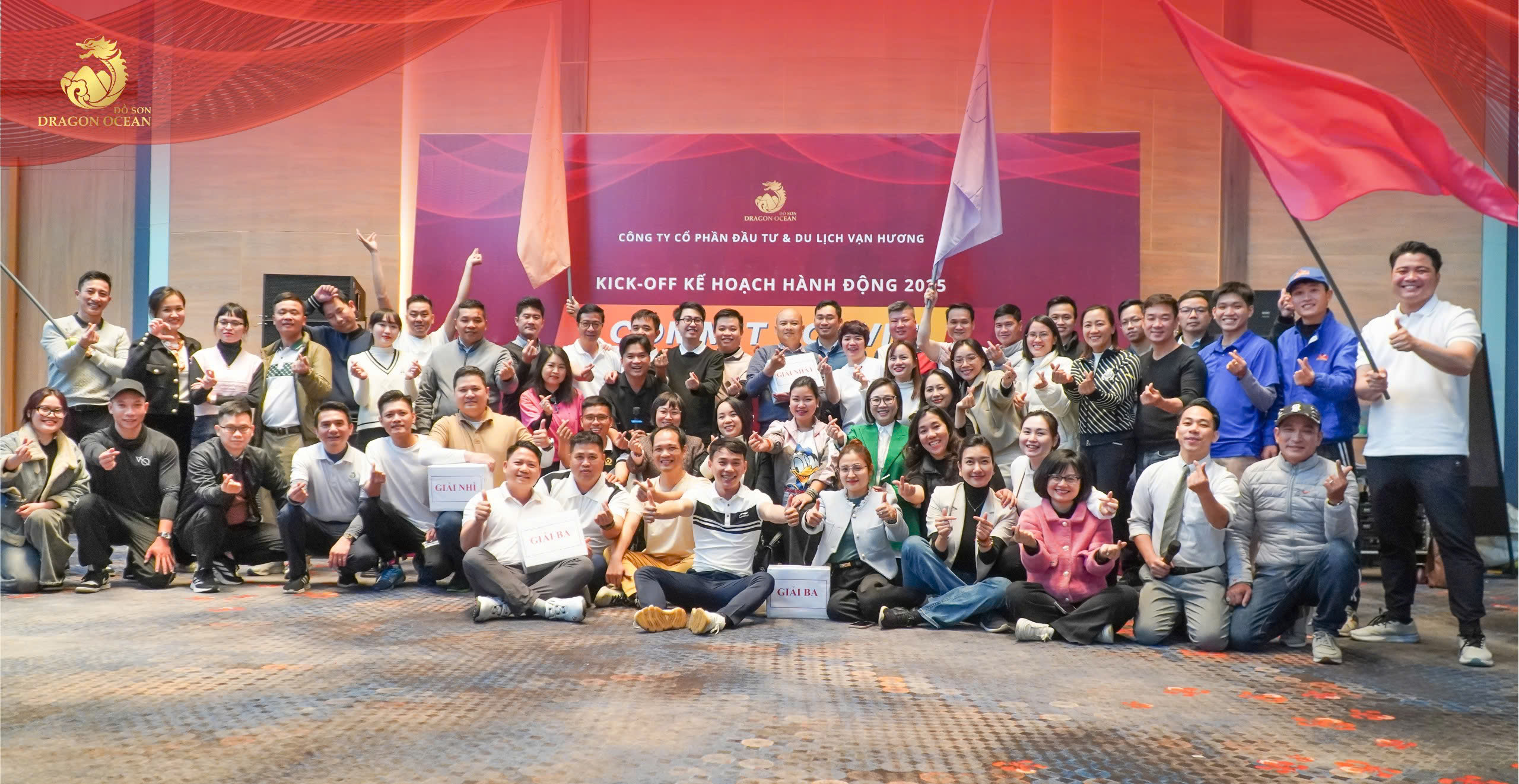 KICK-OFF 2025 – BÙNG NỔ TINH THẦN CHIẾN BINH TẠI DRAGON OCEAN ĐỒ SƠN!