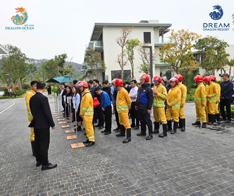 AN TOÀN LÀ TRÊN HẾT – BUỔI DIỄN TẬP PHÒNG CHÁY CHỮA CHÁY TẠI DREAM DRAGON OCEAN ĐỒ SƠN! AN TOÀN LÀ TRÊN HẾT – BUỔI DIỄN TẬP PHÒNG CHÁY CHỮA CHÁY TẠI DREAM DRAGON OCEAN ĐỒ SƠN!