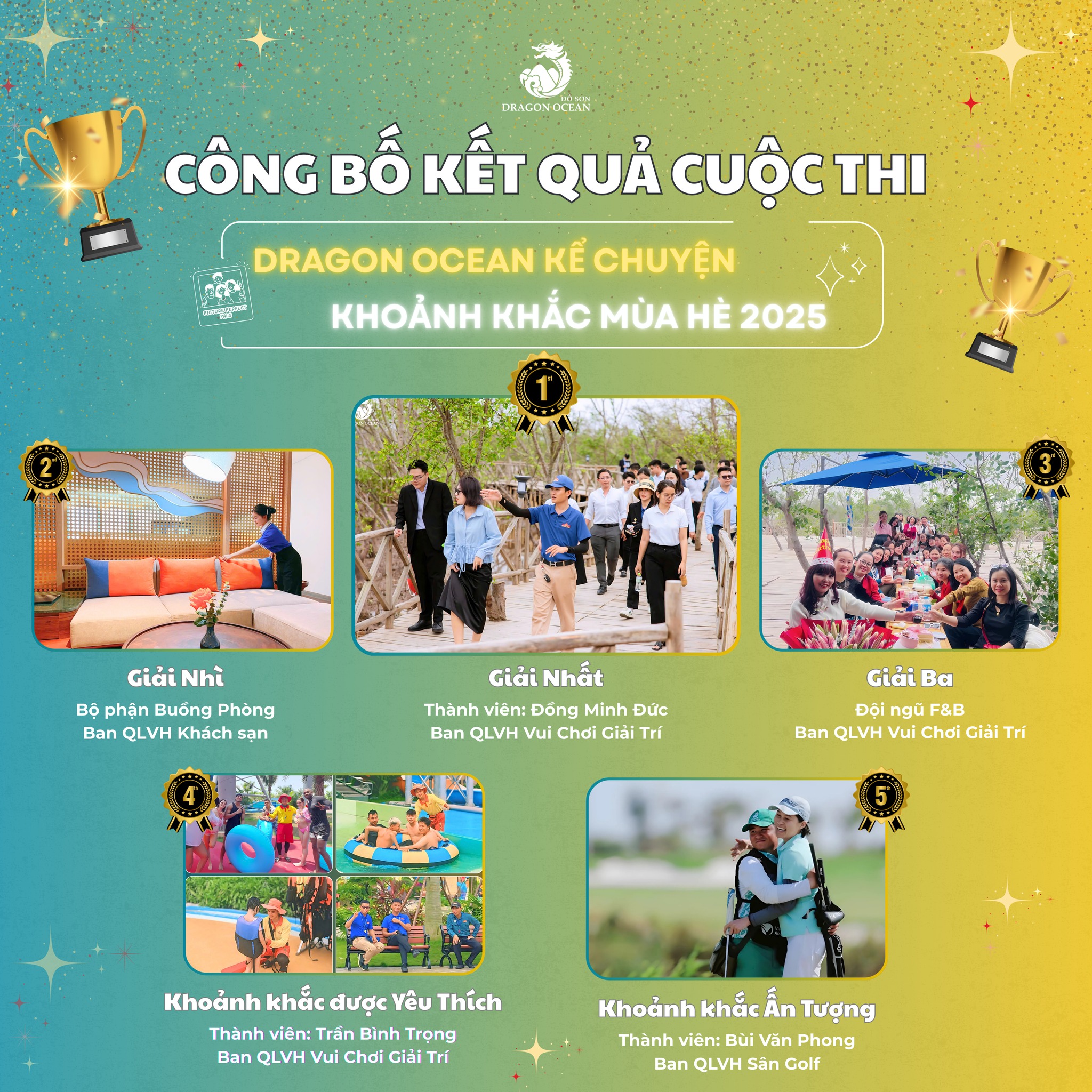 LỘ DIỆN NHỮNG NHÀ VÔ ĐỊCH CỦA CUỘC THI DRAGON OCEAN KỂ CHUYỆN – KHOẢNH KHẮC MÙA HÈ 2025